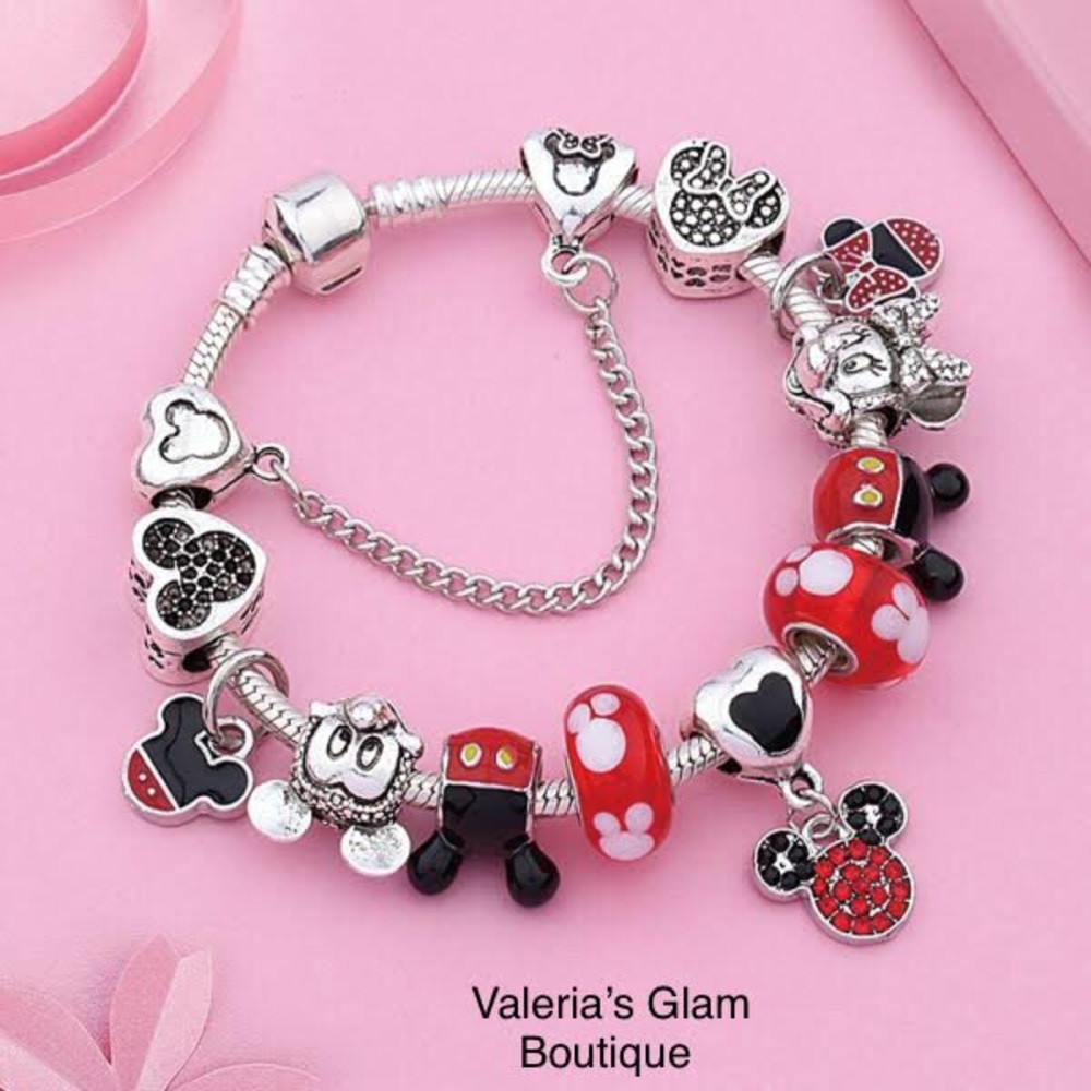 Minnie & Mickey Mouse Bracelet